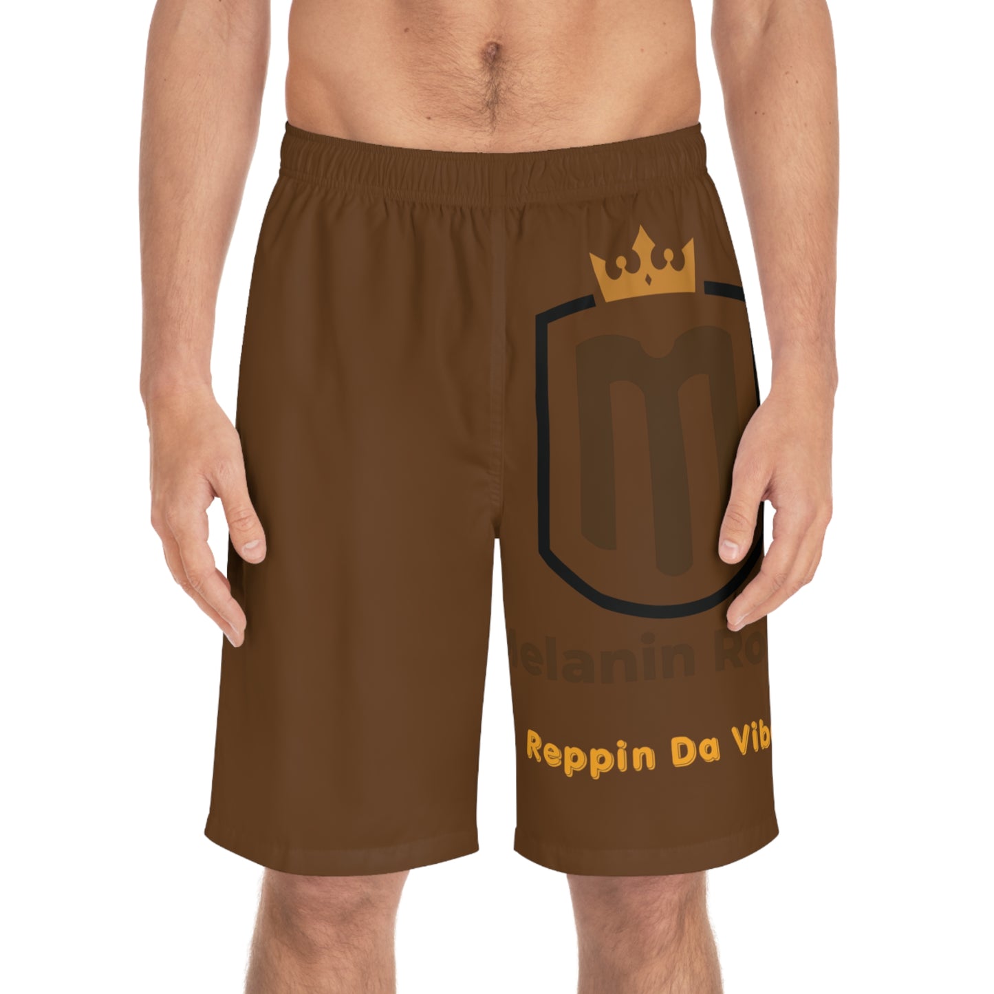 Melanin Royal Men's Board Shorts