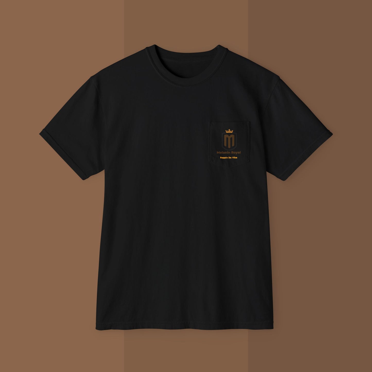 Melanin Royal Garment-Dyed Pocket T-Shirt