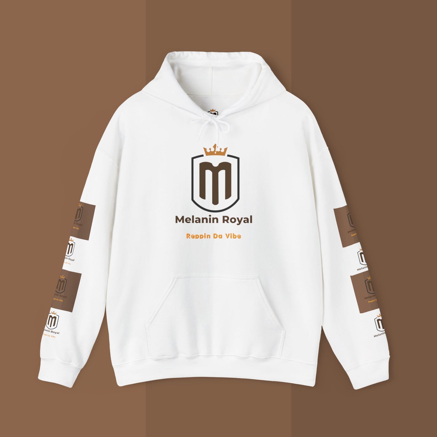 Melanin Royal Hooded Sweatshirt