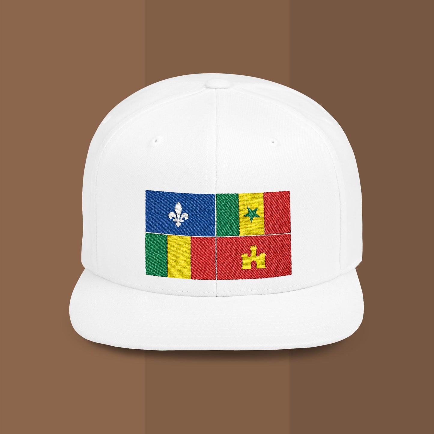 Creole Strong Flat Bill Snapback