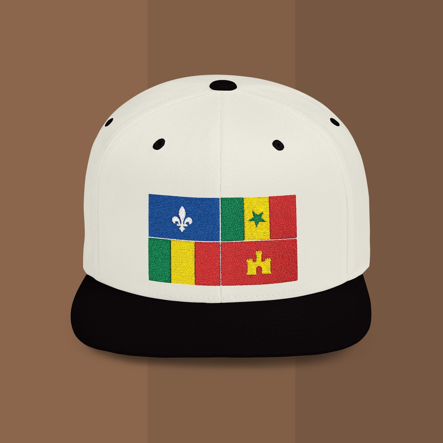 Creole Strong Flat Bill Snapback