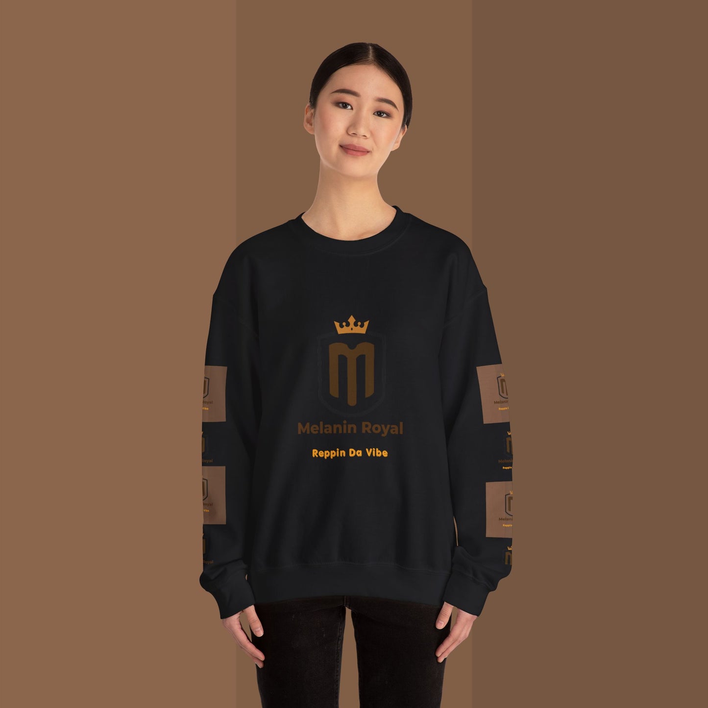 Melanin Royal Heavy Blend™ Crewneck Sweatshirt