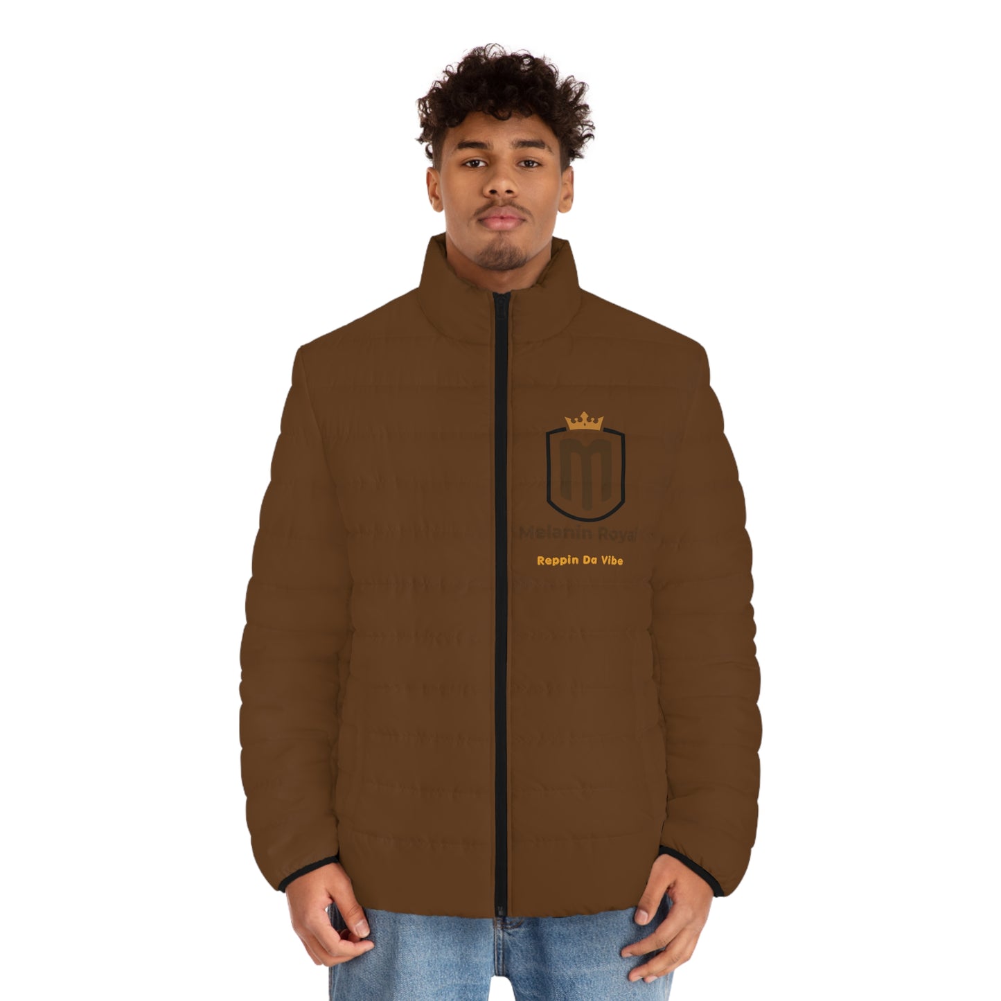 Melanin Royal Men's Puffer Jacket