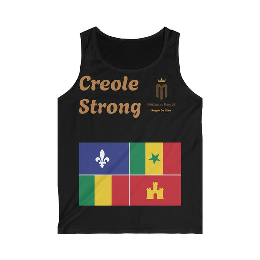 Creole Strong Men's Softstyle Tank Top