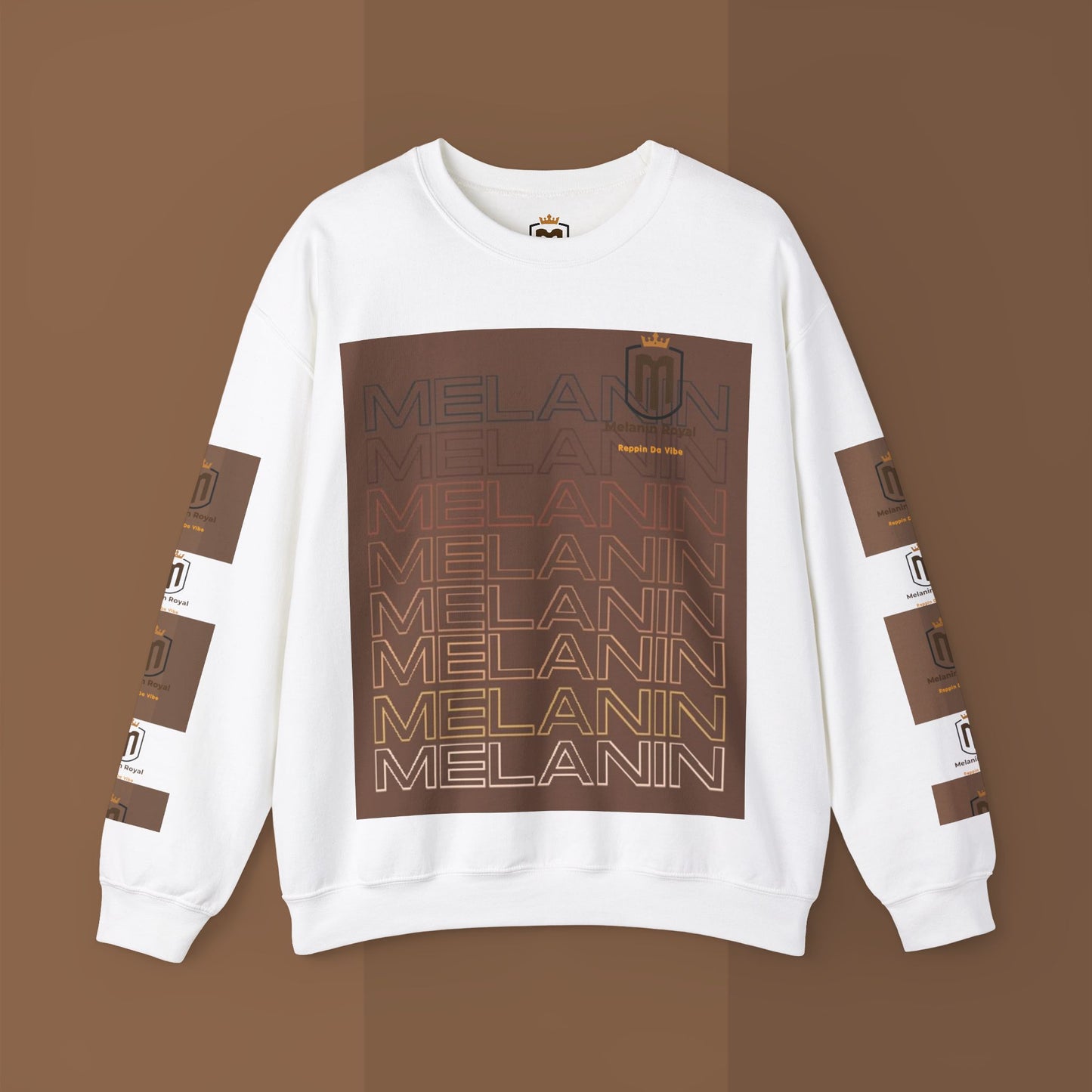 Melanin Royal Heavy Blend™ Crewneck Sweatshirt