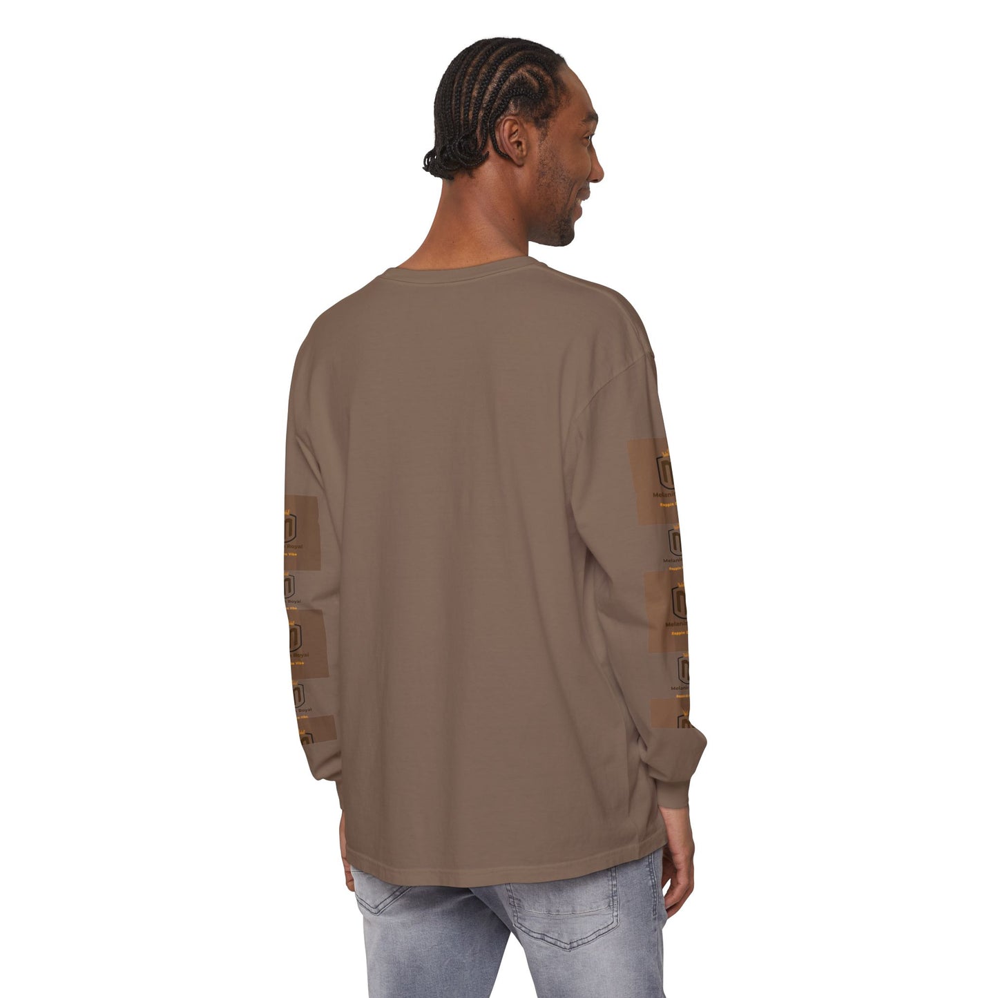 Afro México Garment-dyed Long Sleeve T-Shirt