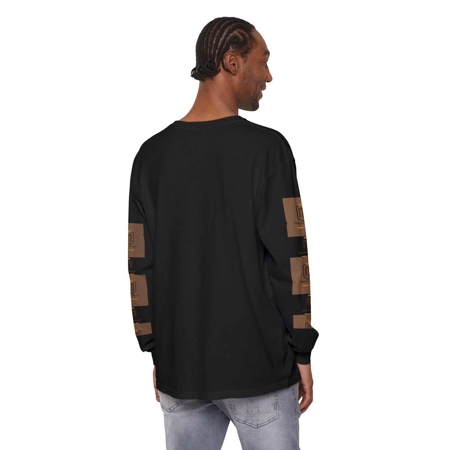 Afro México Garment-dyed Long Sleeve T-Shirt