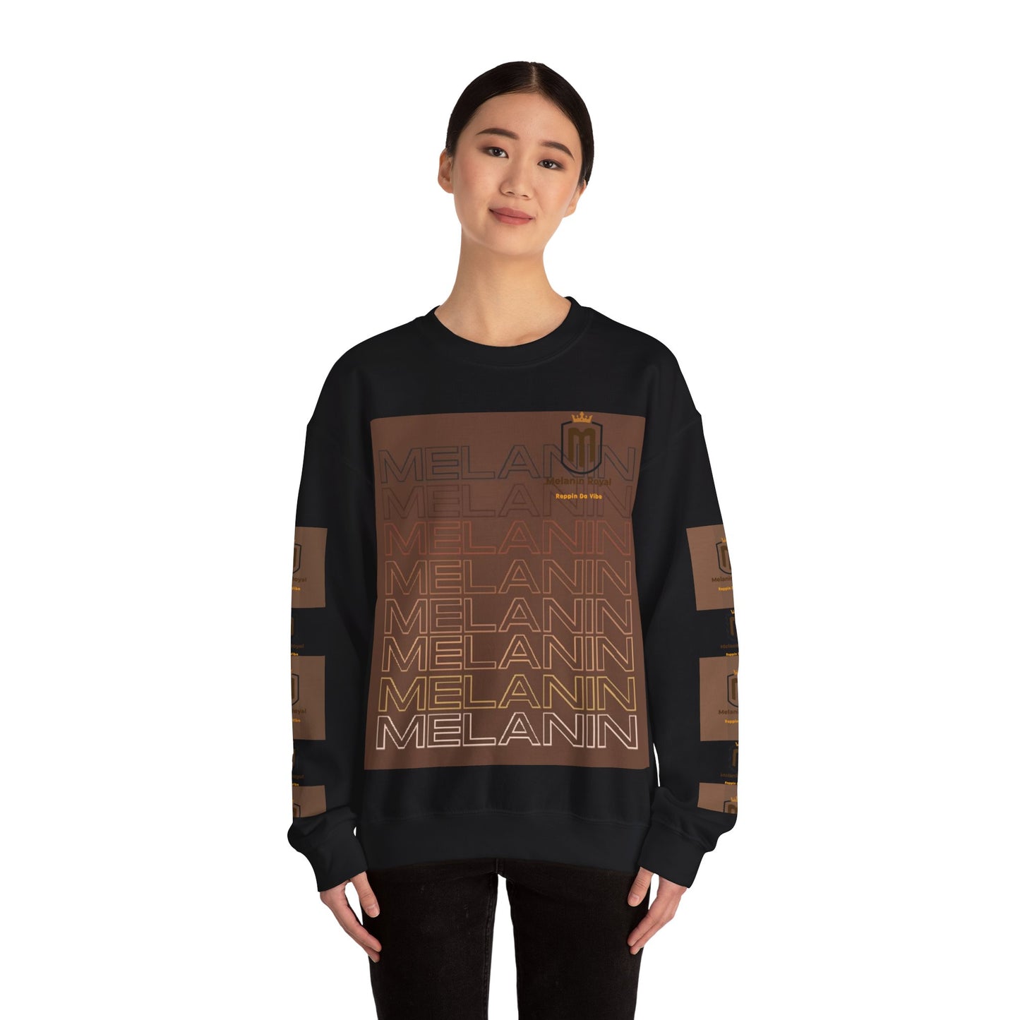 Melanin Royal Heavy Blend™ Crewneck Sweatshirt