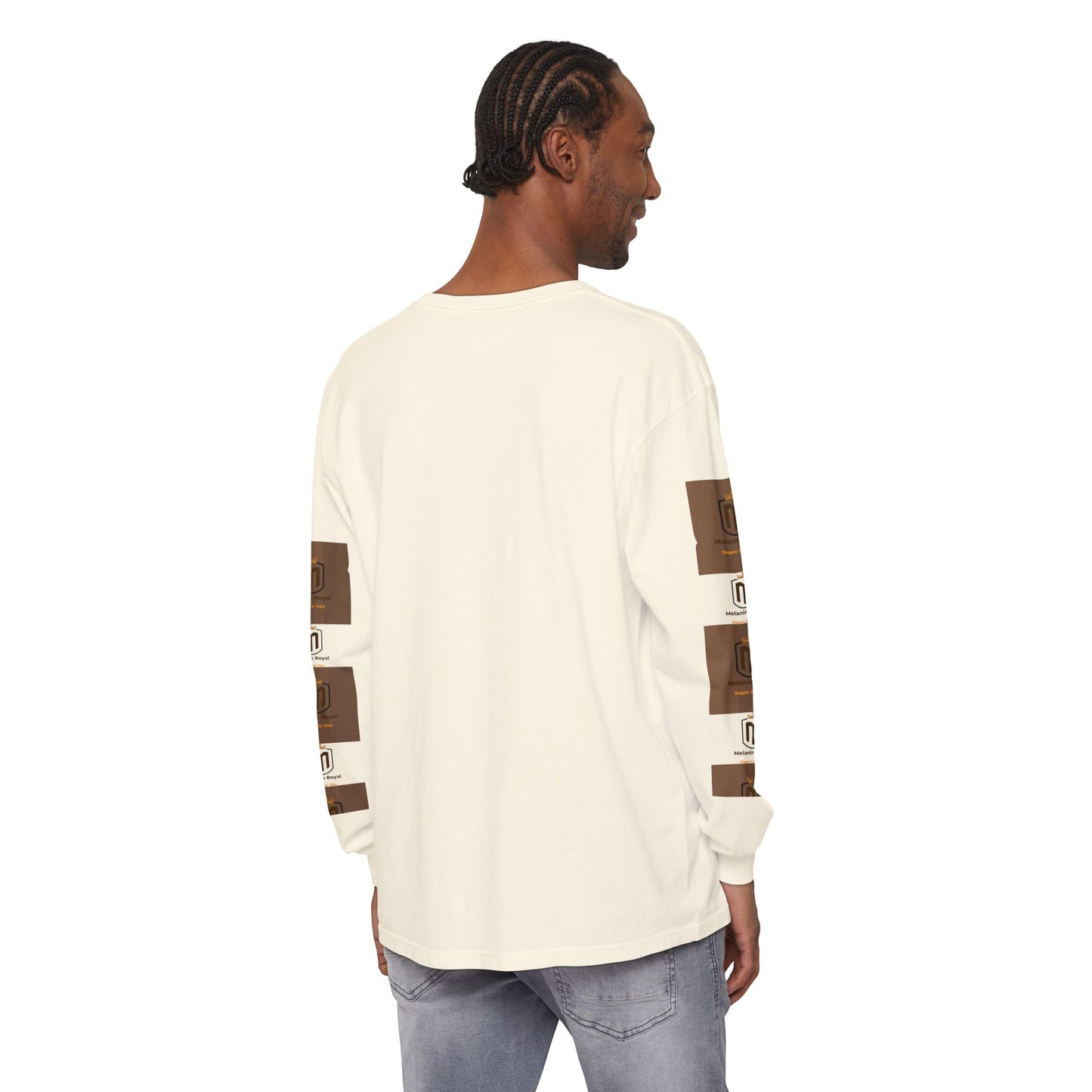 Afro México Garment-dyed Long Sleeve T-Shirt