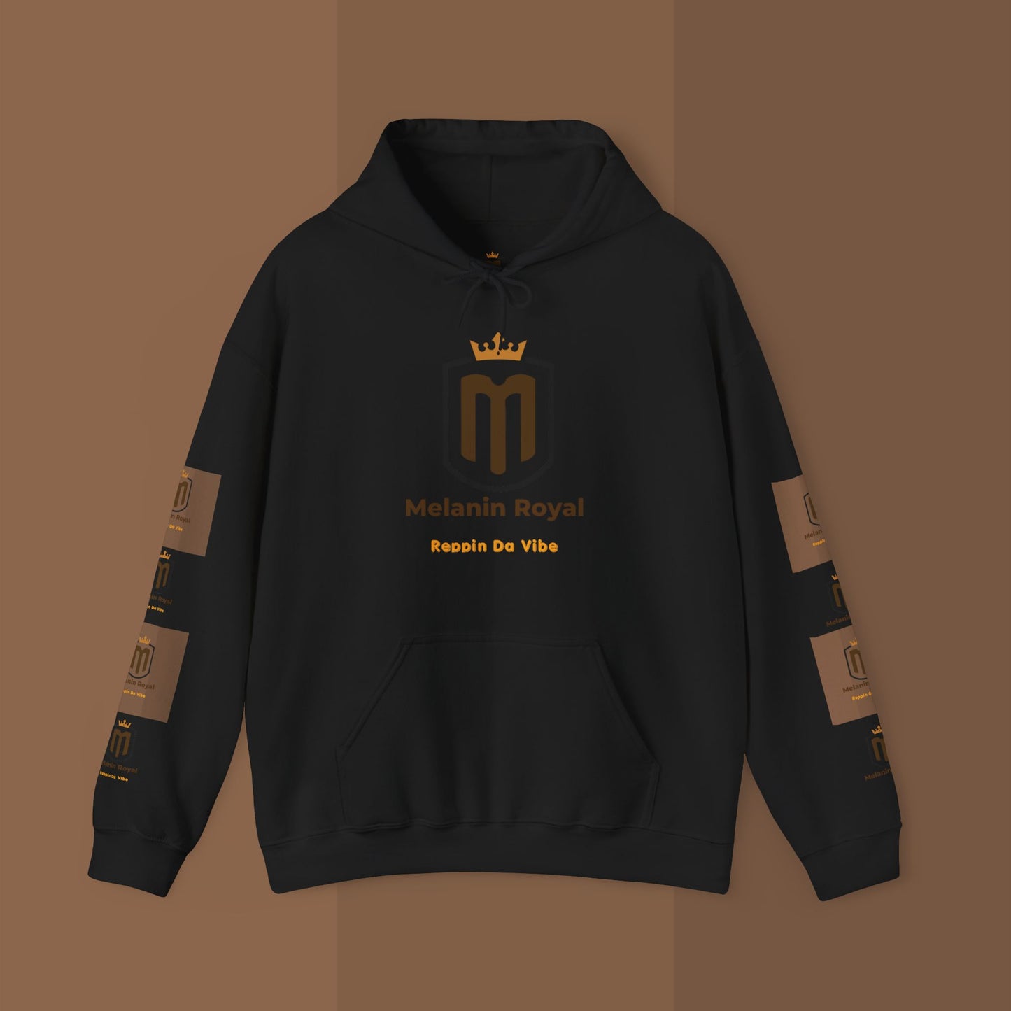 Melanin Royal Hooded Sweatshirt