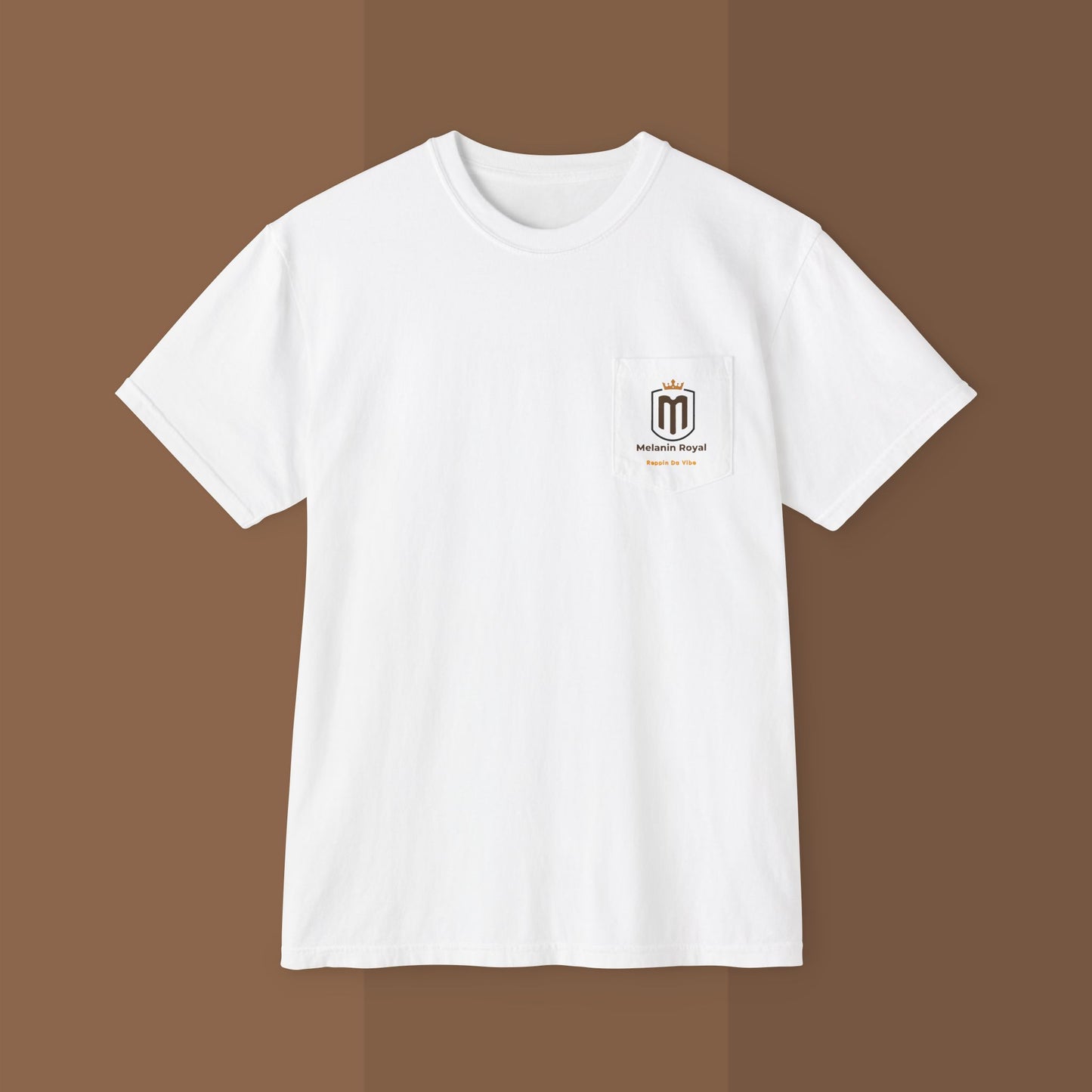 Melanin Royal Garment-Dyed Pocket T-Shirt