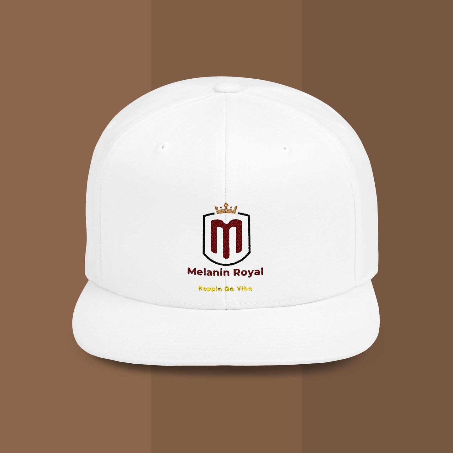 Melanin Royal Flat Bill Snapback